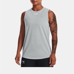 Under Armour Gray Sleeveless Tank Top